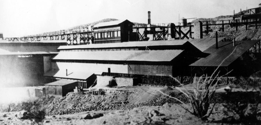 The Chisos Mine in 1915.