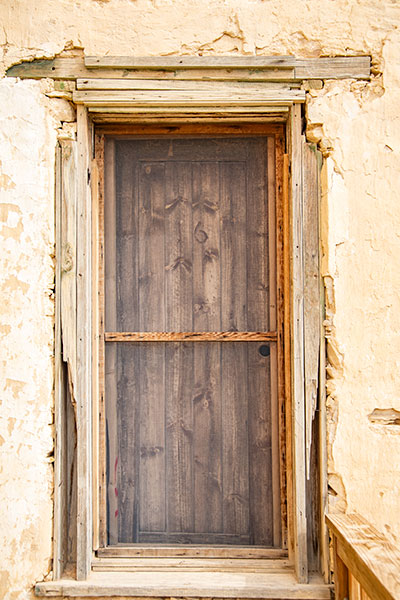 The Mansion during restoration.