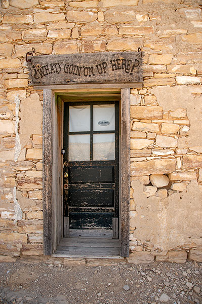 The Mansion during restoration.