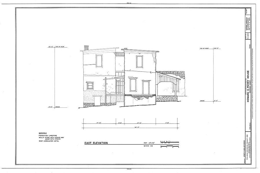 The Mansion during restoration.